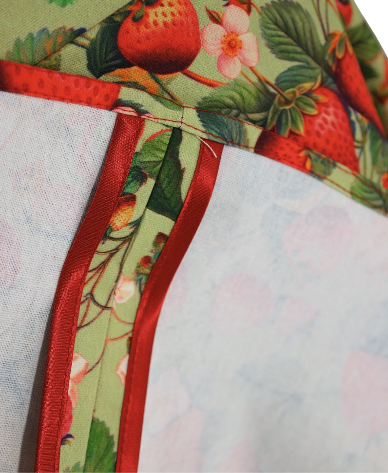 Midirock Fragole Mint mit Taschen