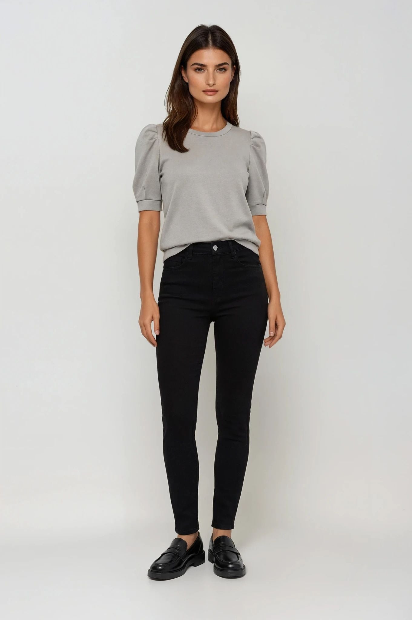 Oberteil mit Pufferärmeln