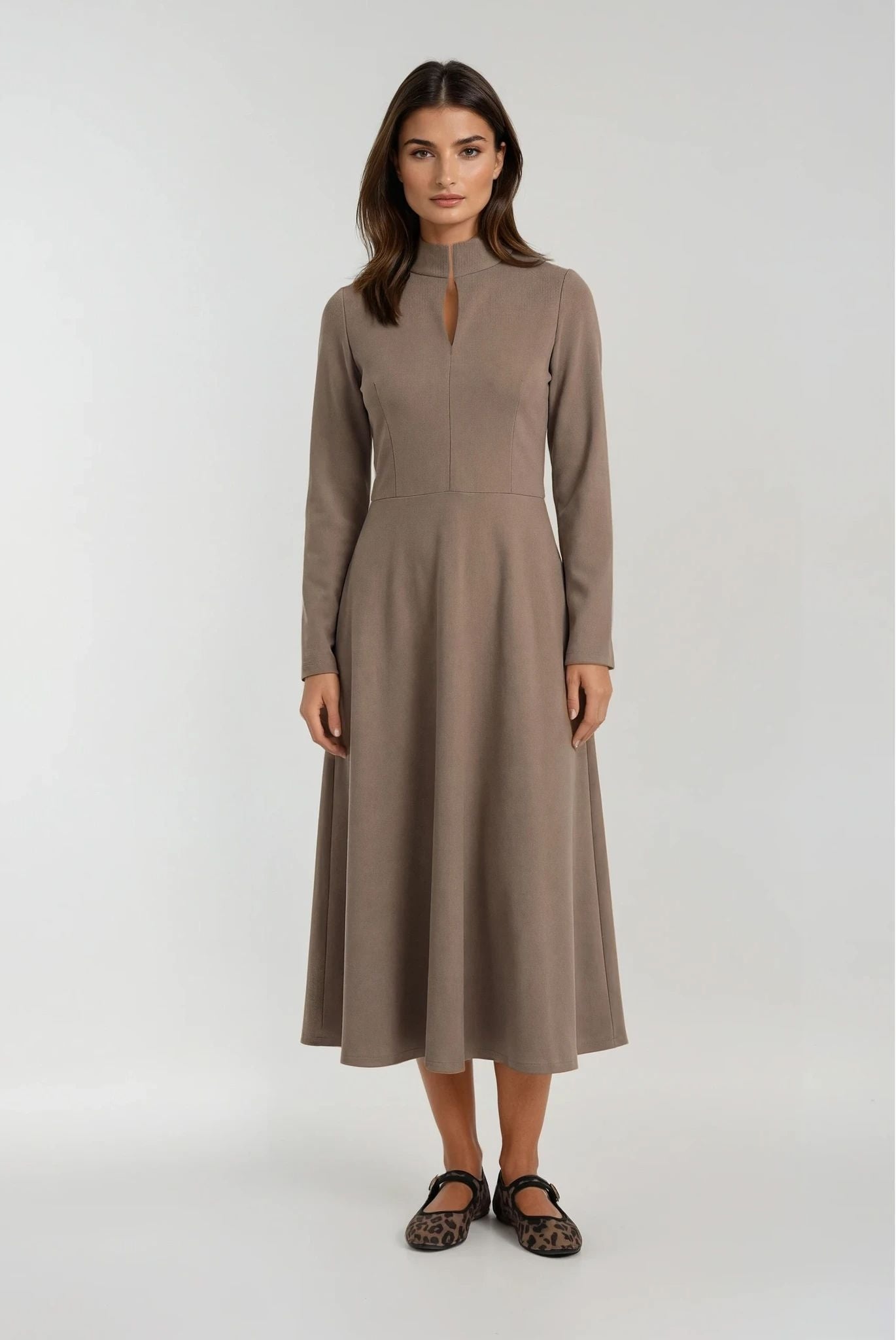 Midikleid Passepartout Limited Sand