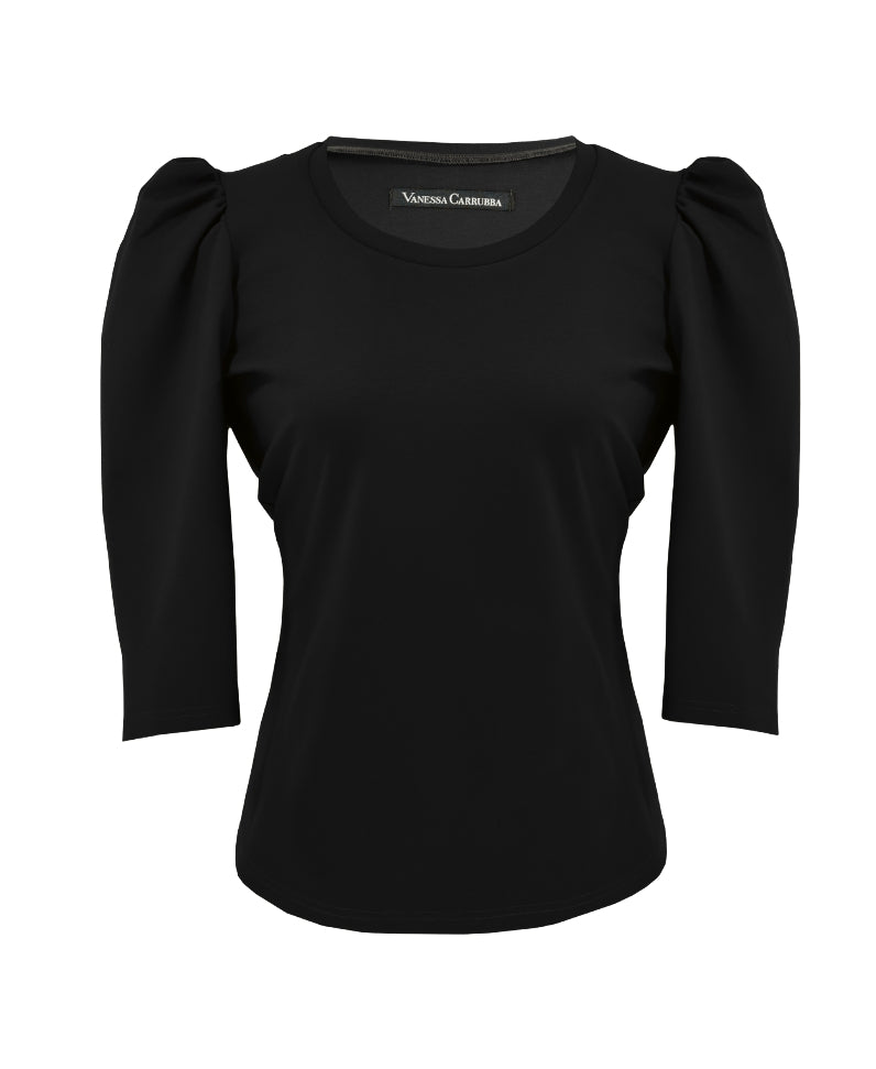 Oberteil mit 3/4 Pufferärmeln