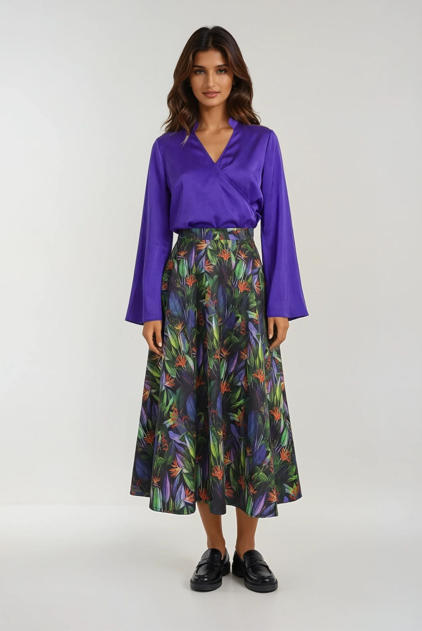 Bluse Kimono Blaulila Limited