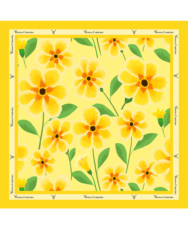 Sciarpa di seta Primula