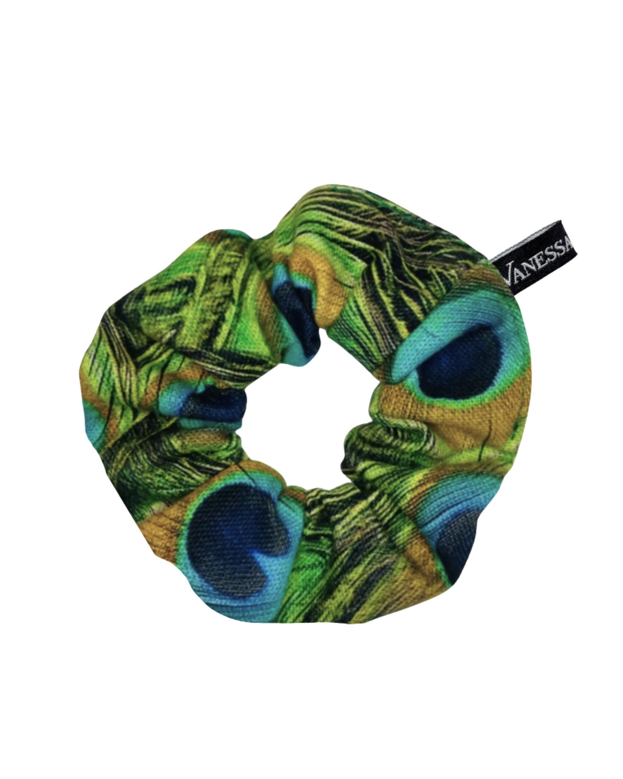 Scrunchie Pfau