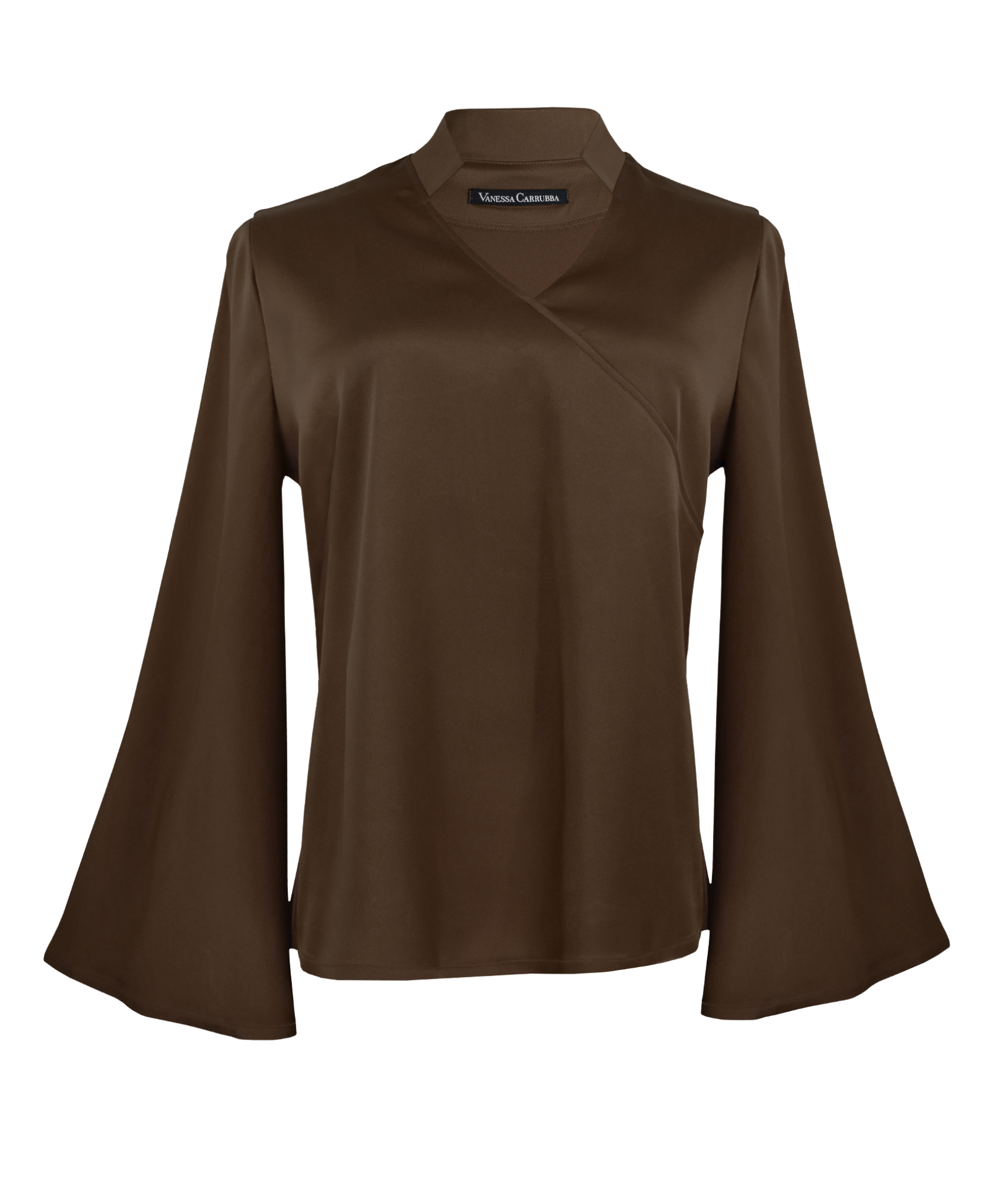 Bluse Kimono chocolate brown