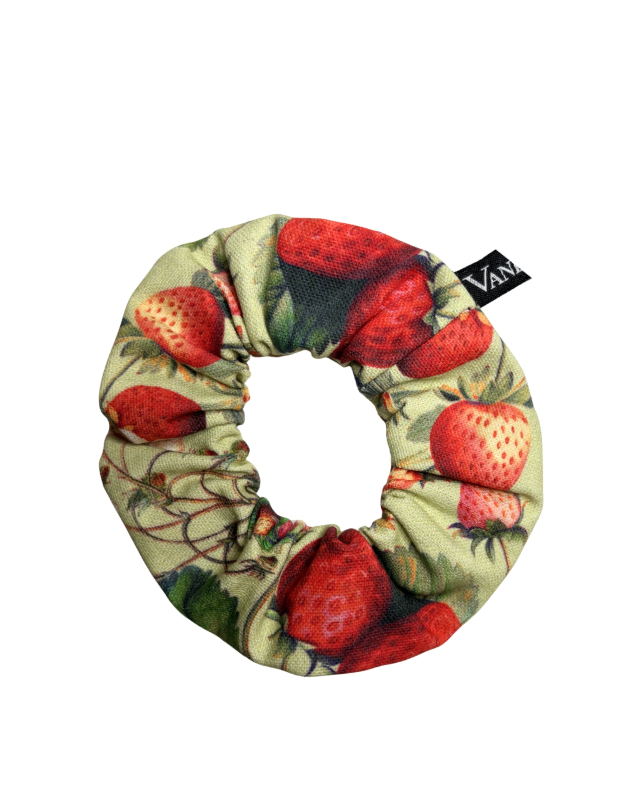 Scrunchie Erdbeeren mint