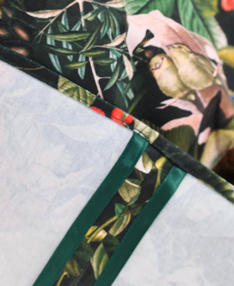 Midirock Birds schwarz mit Taschen